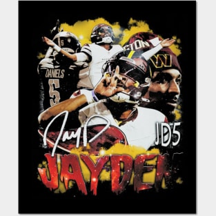 Jayden Daniels JD5 Posters and Art